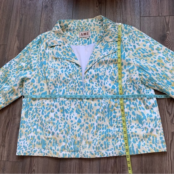 Colorful Leopard Print Jacket - Picture 4 of 6